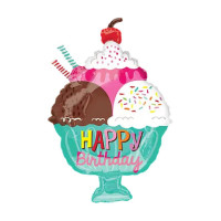 Морозиво Happy Birthday з вишнею